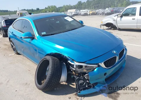 2018 BMW 430I Gran Coupe z USA, uszkodzony, nr VIN WBA4J1C56JBA29858